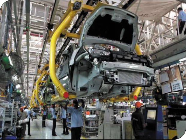 Automobile assembly